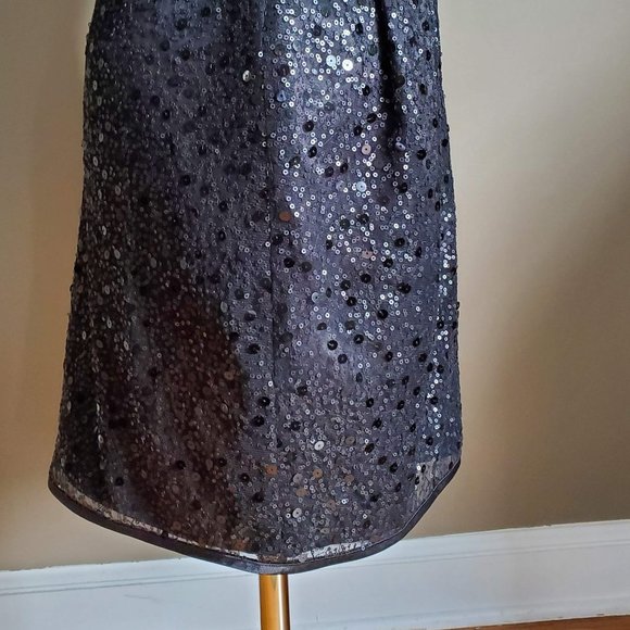 Little Black Etcetera Sequin Formal Mini Skirt - Picture 6 of 13